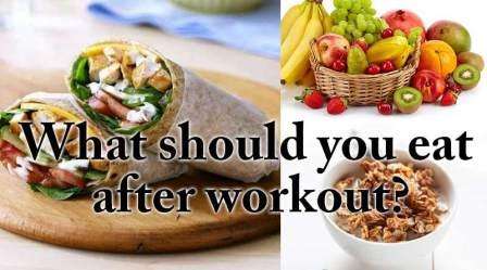 what to eat after a workout